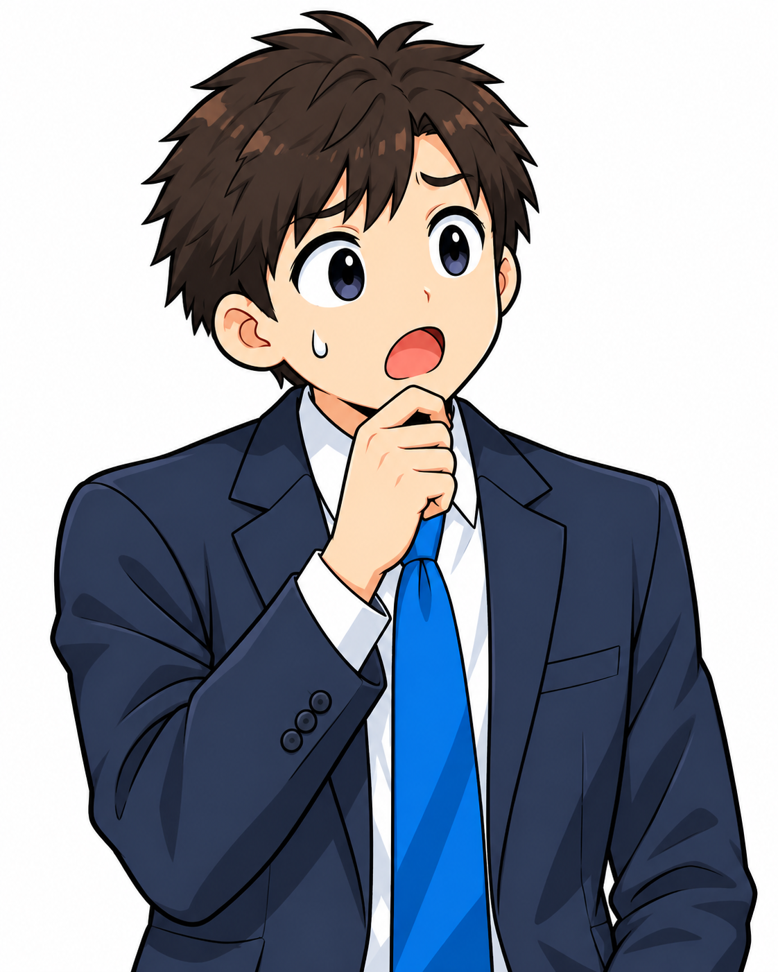 ちょっと困り顔の有雄